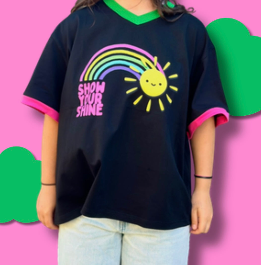 Show Your Shine • V neck Tshirt
