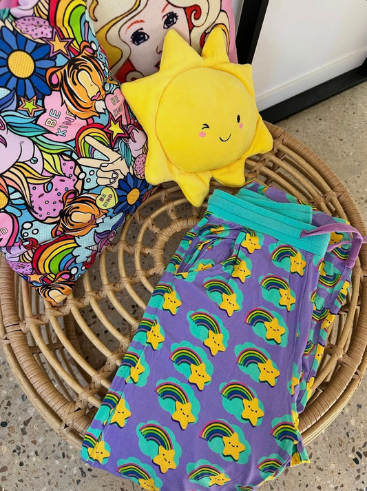 Rainbow StarBright • Bamboo PJ Pants