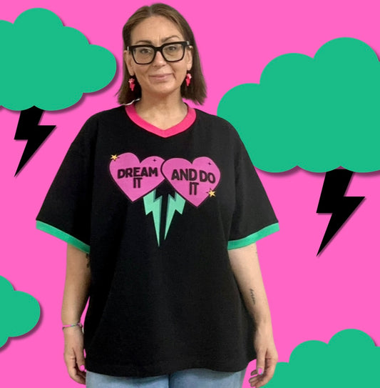 Dream it & Do it • V neck Tshirt