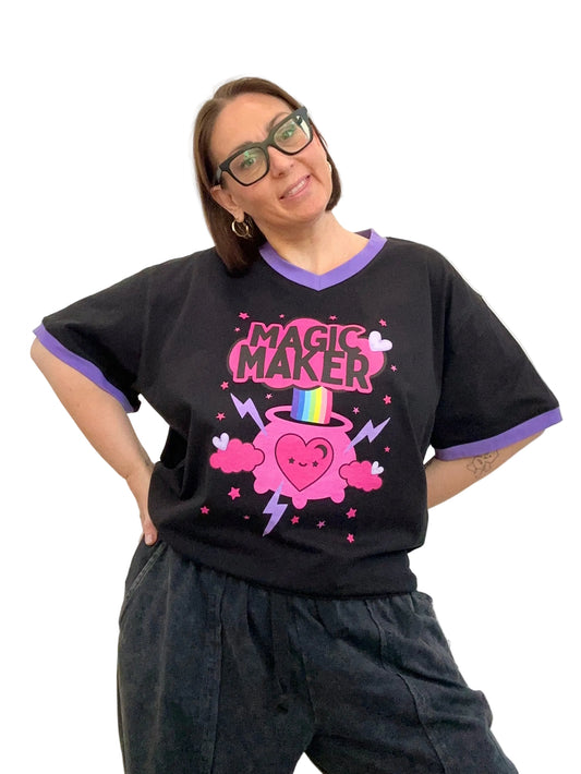 Magic Maker • V Neck Tee