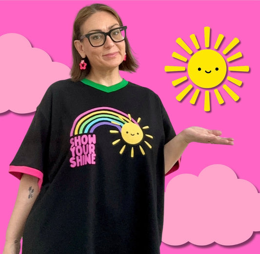 Show Your Shine • V neck Tshirt